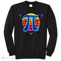 Pi Day Retro Tropical Logo Sweatshirt thumb 0