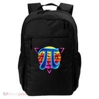 Pi Day Retro Tropical Logo Backpack thumb 0