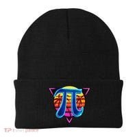 Pi Day Retro Tropical Logo Beanie thumb 0