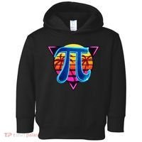 Pi Day Retro Tropical Logo Toddler Hoodie thumb 0