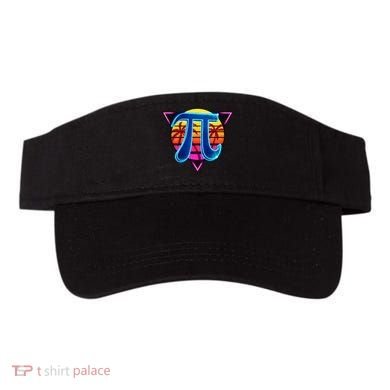 Pi Day Retro Tropical Logo Visor