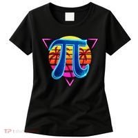 Pi Day Retro Tropical Logo Women's T-Shirt thumb 0