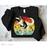 Pirate Dinosaur Retro Sunset Pi 3.14159 Sweatshirt thumb 2