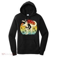 Pirate Dinosaur Retro Sunset Pi 3.14159 Women's Hoodie thumb 0