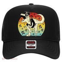 Pirate Dinosaur Retro Sunset Pi 3.14159 Hat thumb 0
