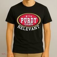 Purdy Damn Relevant San Francisco Football T-Shirt thumb 3