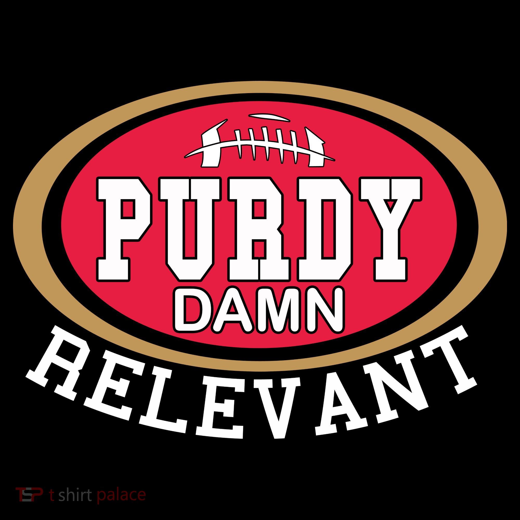Purdy Damn Relevant San Francisco Football Women's Hoodie