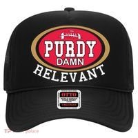 Purdy Damn Relevant San Francisco Football Hat thumb 0
