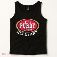 Purdy Damn Relevant San Francisco Football Tank Top thumb 2
