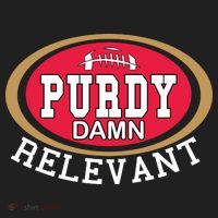 Purdy Damn Relevant San Francisco Football Golf Towel thumb 3
