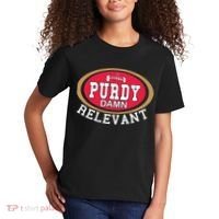 Purdy Damn Relevant San Francisco Football Kids T-Shirt thumb 2
