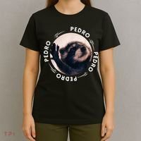 Pedro Dancing Raccoon Pedro Pedro Dancing Raccoon T-Shirt thumb 4