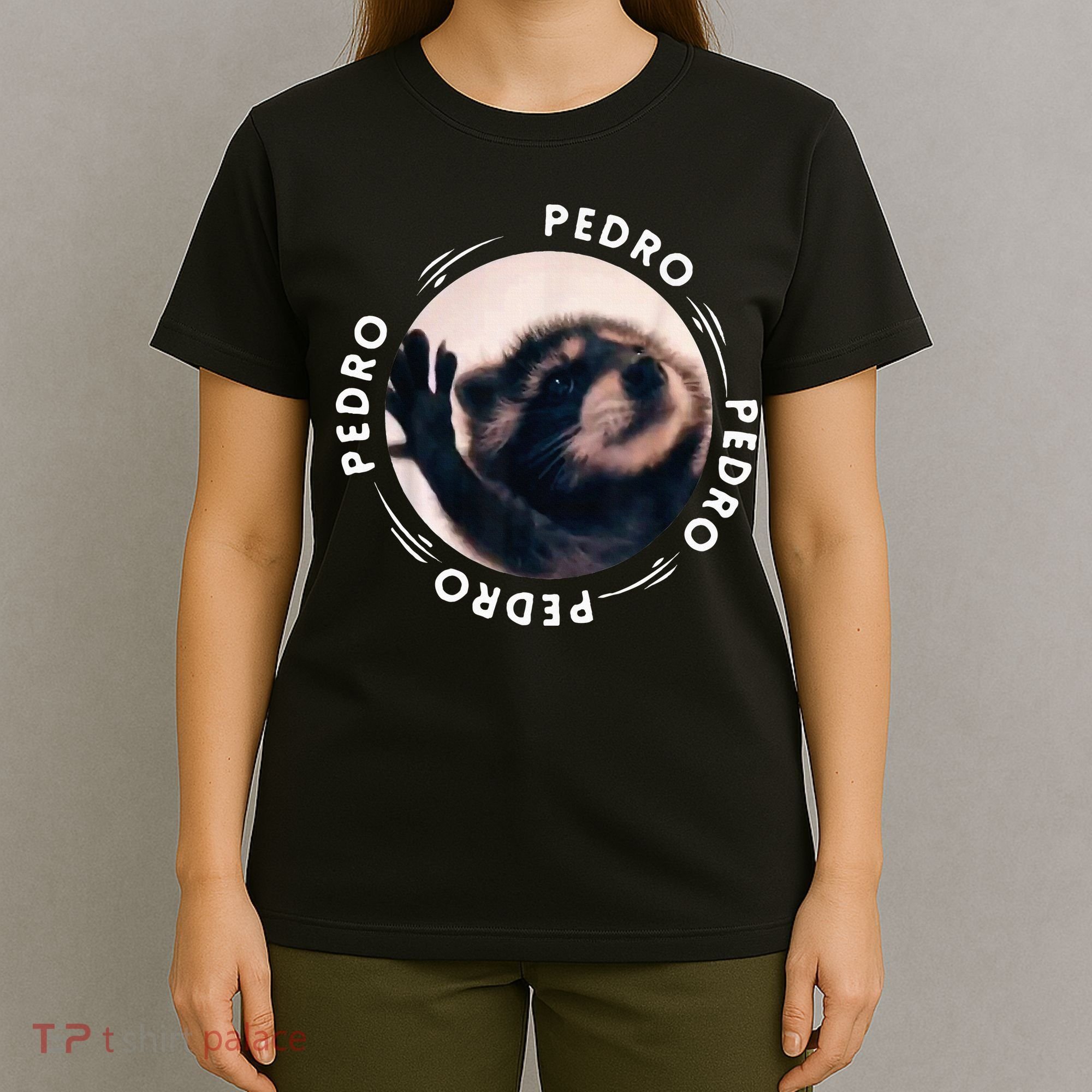 Pedro Dancing Raccoon Pedro Pedro Dancing Raccoon T-Shirt