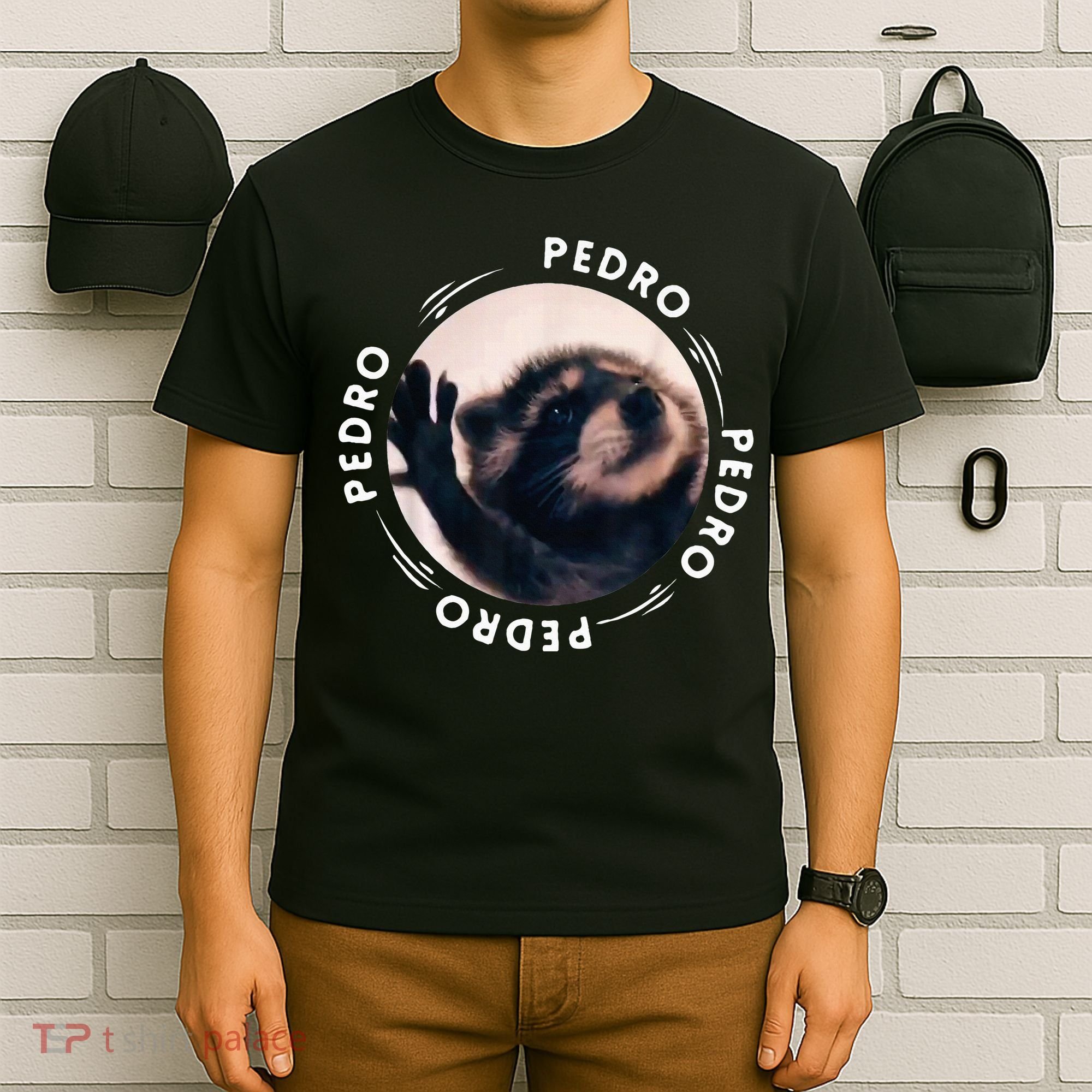 Pedro Dancing Raccoon Pedro Pedro Dancing Raccoon T-Shirt