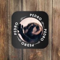 Pedro Dancing Raccoon Pedro Pedro Dancing Raccoon Coaster thumb 0