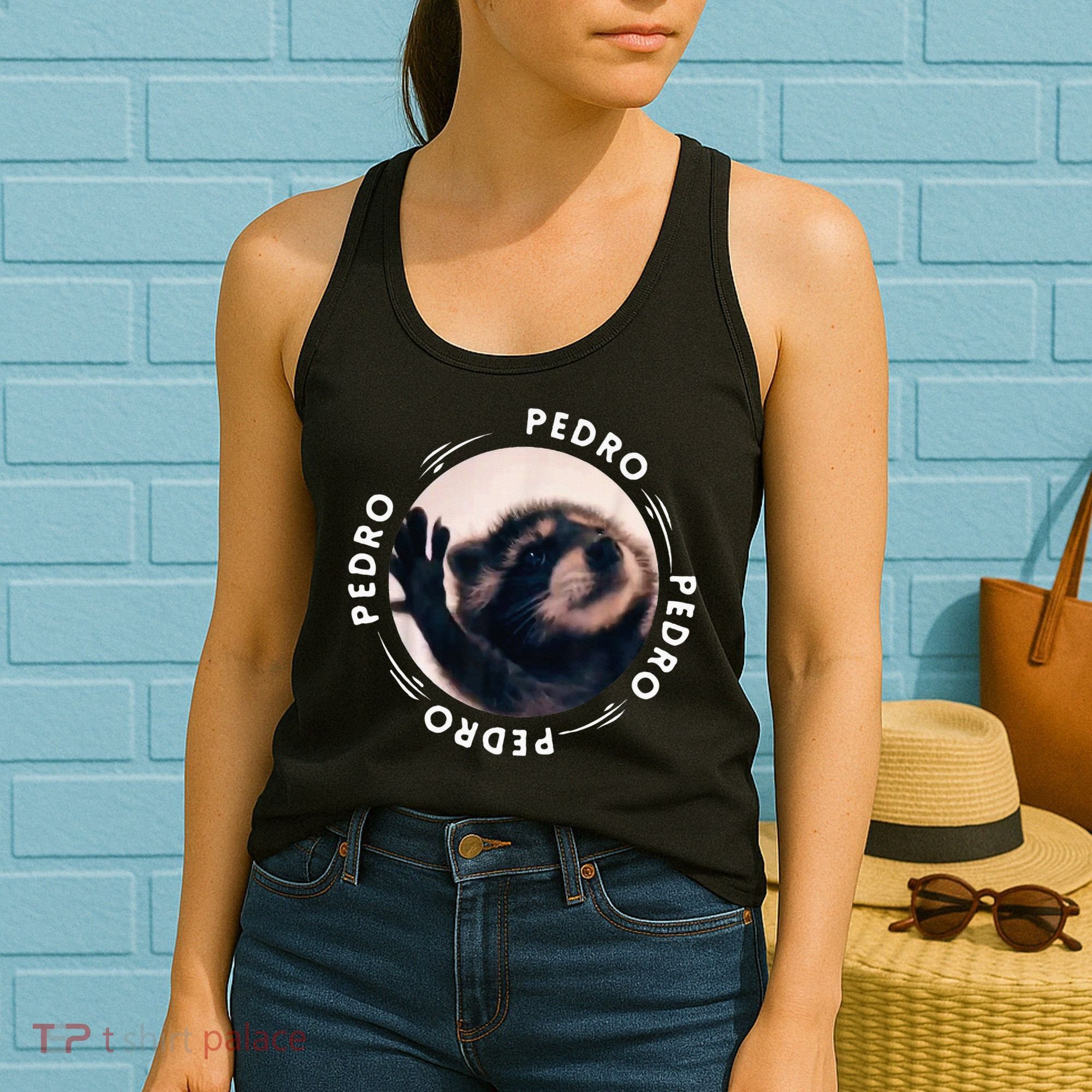 Pedro Dancing Raccoon Pedro Pedro Dancing Raccoon Women's Tank Top