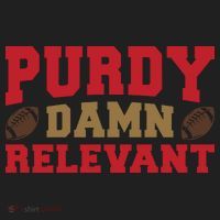 Purdy Damn Relevant San Francisco Football Comfort Colors Boxy T-Shirt thumb 3
