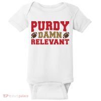 Purdy Damn Relevant San Francisco Football Baby Bodysuit thumb 0