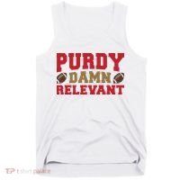 Purdy Damn Relevant San Francisco Football Tank Top thumb 0