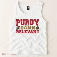 Purdy Damn Relevant San Francisco Football Tank Top thumb 2