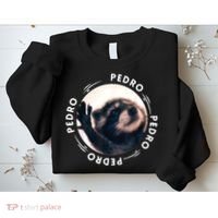 Pedro Dancing Raccoon Pedro Pedro Dancing Raccoon Meme Sweatshirt thumb 2