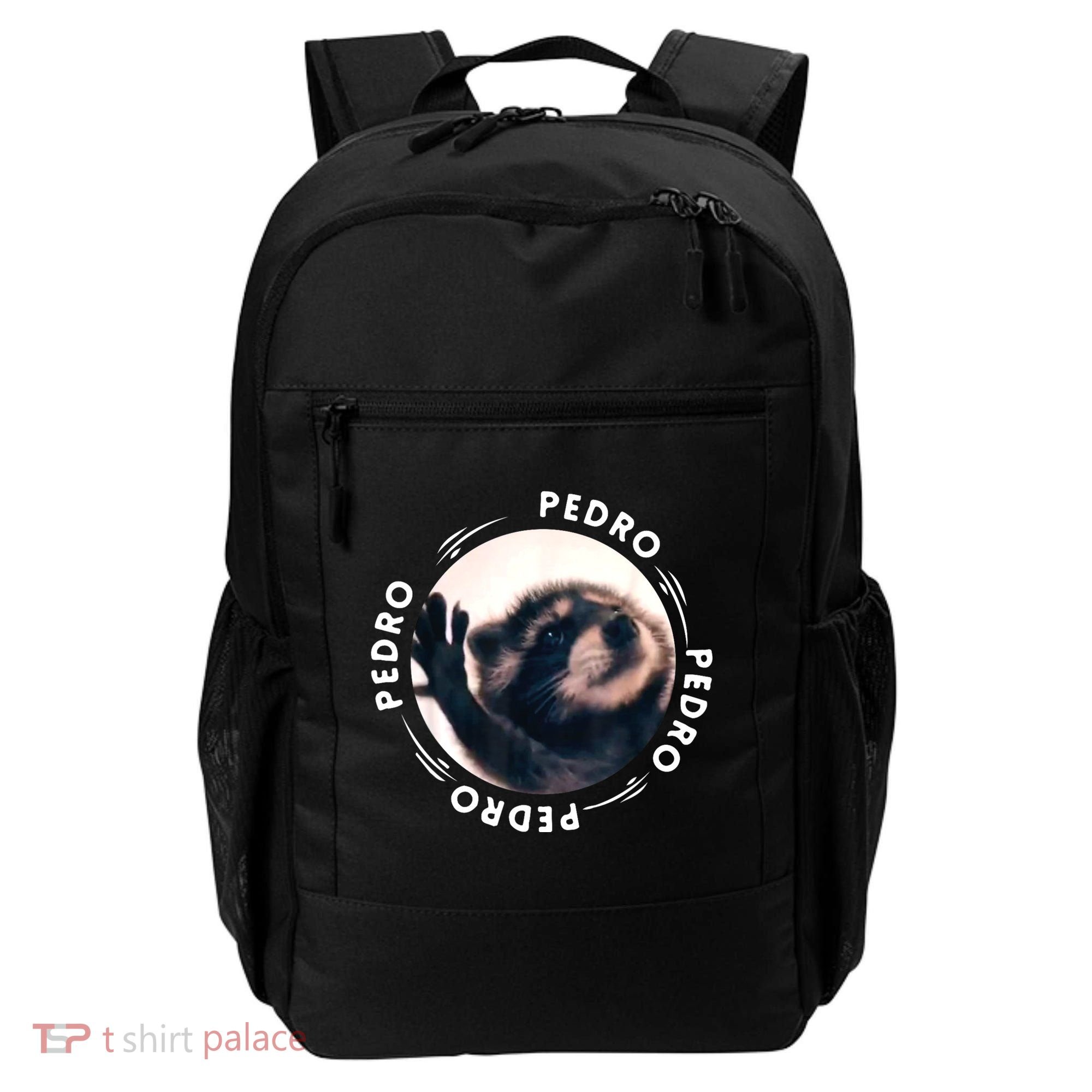 Pedro Dancing Raccoon Pedro Pedro Dancing Raccoon Meme Backpack
