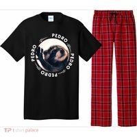 Pedro Dancing Raccoon Pedro Pedro Dancing Raccoon Meme Pajama Set thumb 0