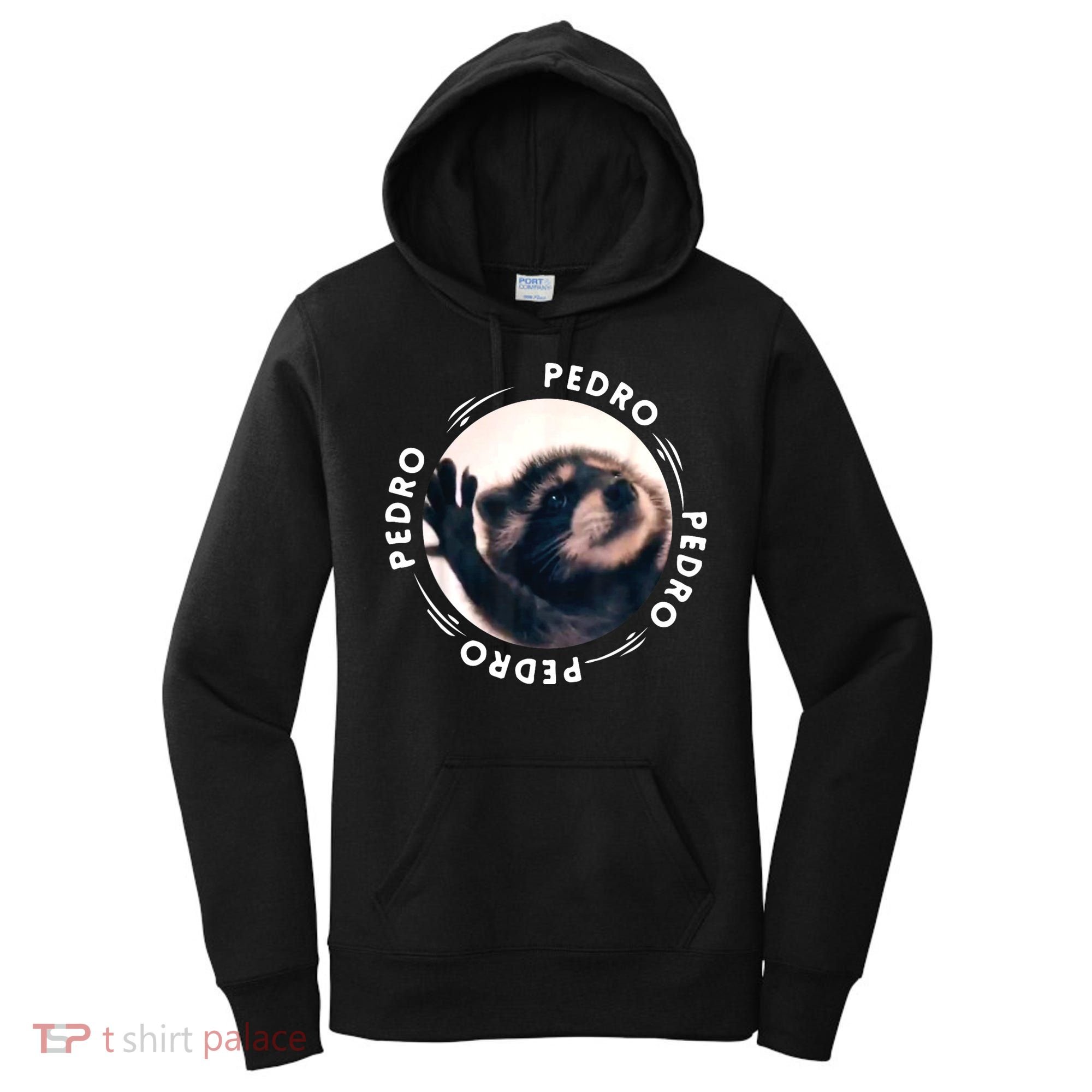Pedro Dancing Raccoon Pedro Pedro Dancing Raccoon Meme Women's Hoodie