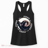 Pedro Dancing Raccoon Pedro Pedro Dancing Raccoon Meme Women's Tank Top thumb 0