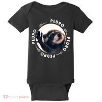 Pedro Dancing Raccoon Pedro Pedro Dancing Raccoon Meme Baby Bodysuit thumb 0