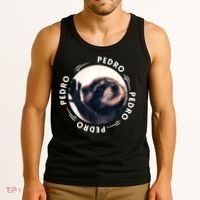 Pedro Dancing Raccoon Pedro Pedro Dancing Raccoon Meme Tank Top thumb 3