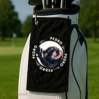 Pedro Dancing Raccoon Pedro Pedro Dancing Raccoon Meme Golf Towel thumb 2