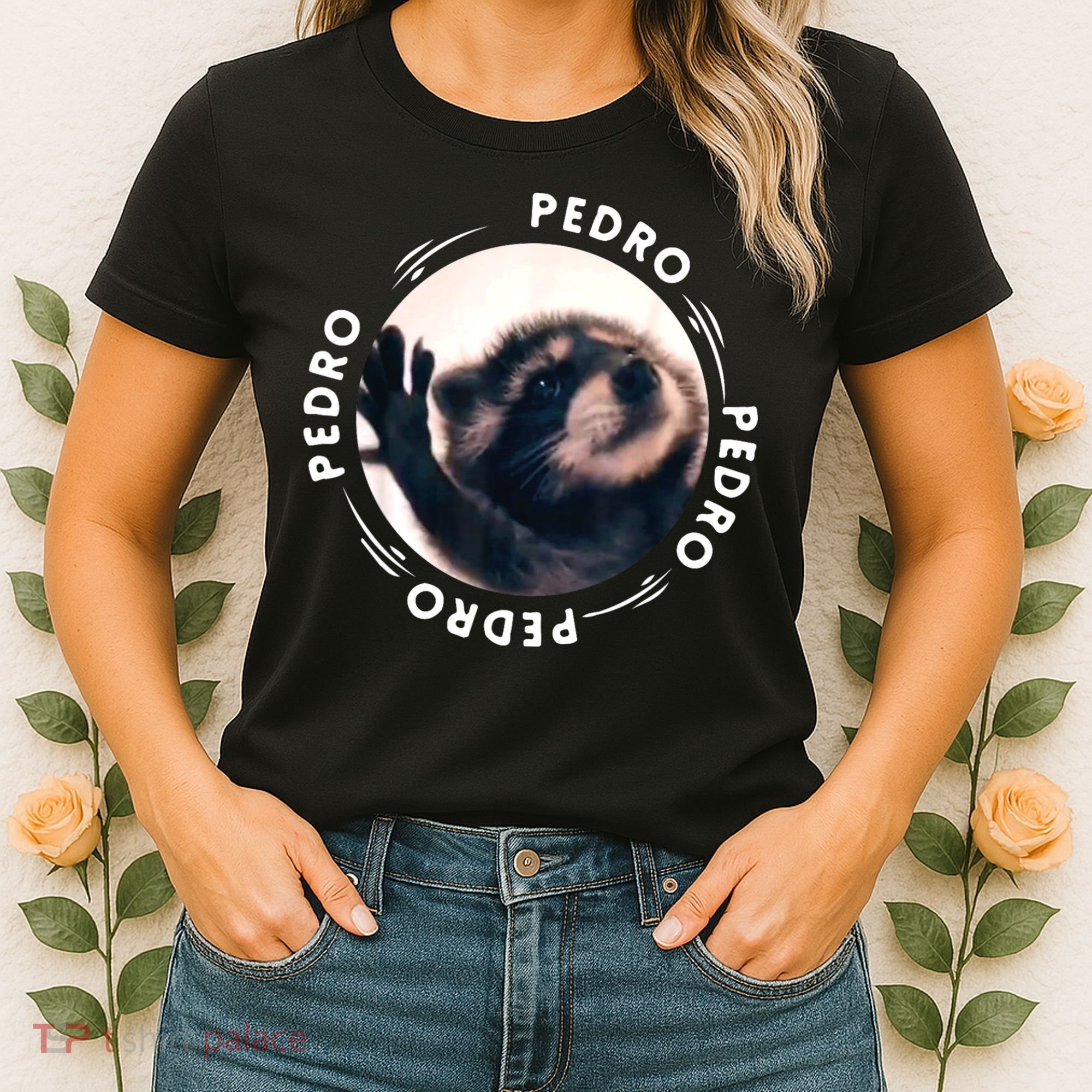 Pedro Dancing Raccoon Pedro Pedro Dancing Raccoon Meme Women's T-Shirt