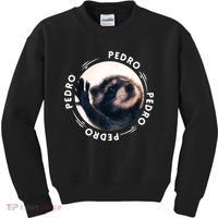 Pedro Dancing Raccoon Pedro Pedro Dancing Raccoon Meme Kids Sweatshirt thumb 0
