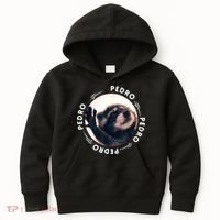 Pedro Dancing Raccoon Pedro Pedro Dancing Raccoon Meme Kids Hoodie thumb 0