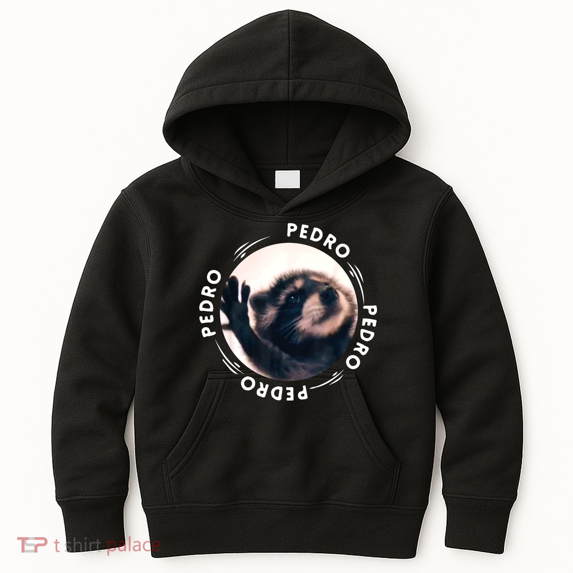 Pedro Dancing Raccoon Pedro Pedro Dancing Raccoon Meme Kids Hoodie