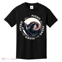 Pedro Dancing Raccoon Pedro Pedro Dancing Raccoon Meme Kids T-Shirt thumb 0