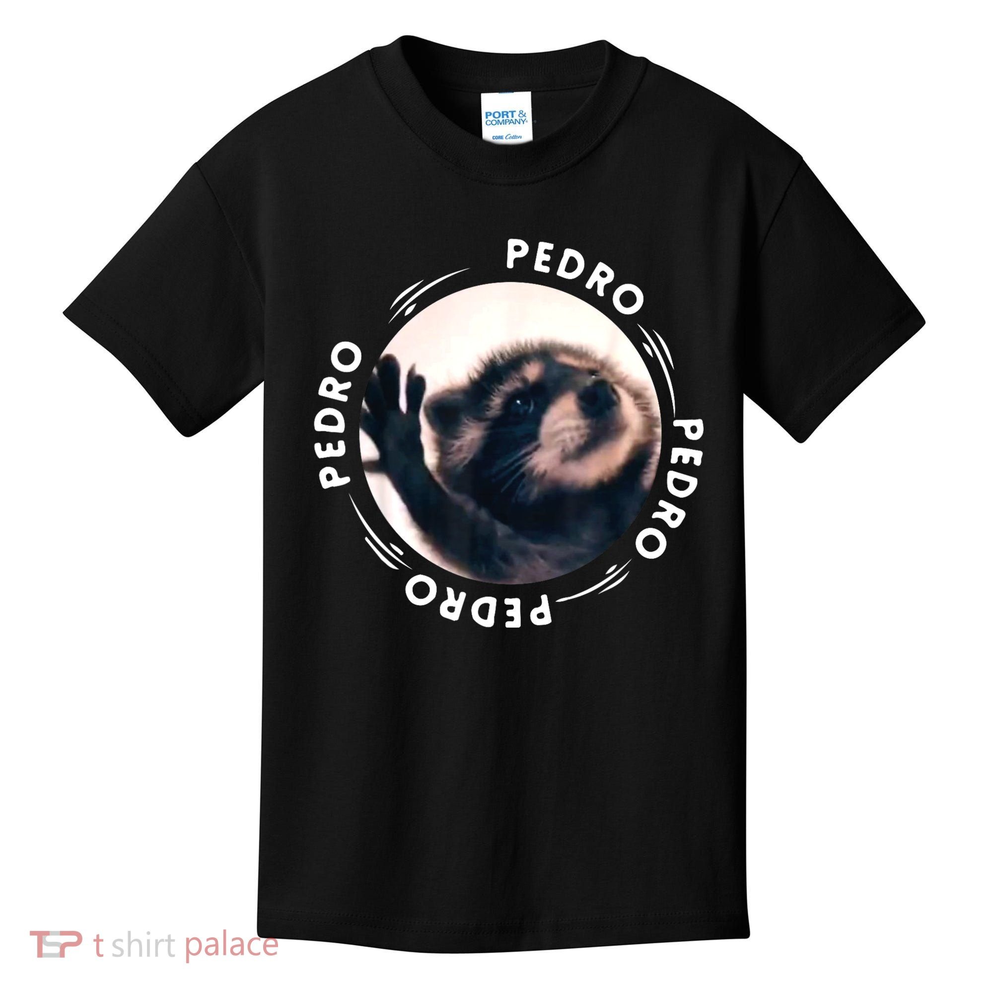Pedro Dancing Raccoon Pedro Pedro Dancing Raccoon Meme Kids T-Shirt