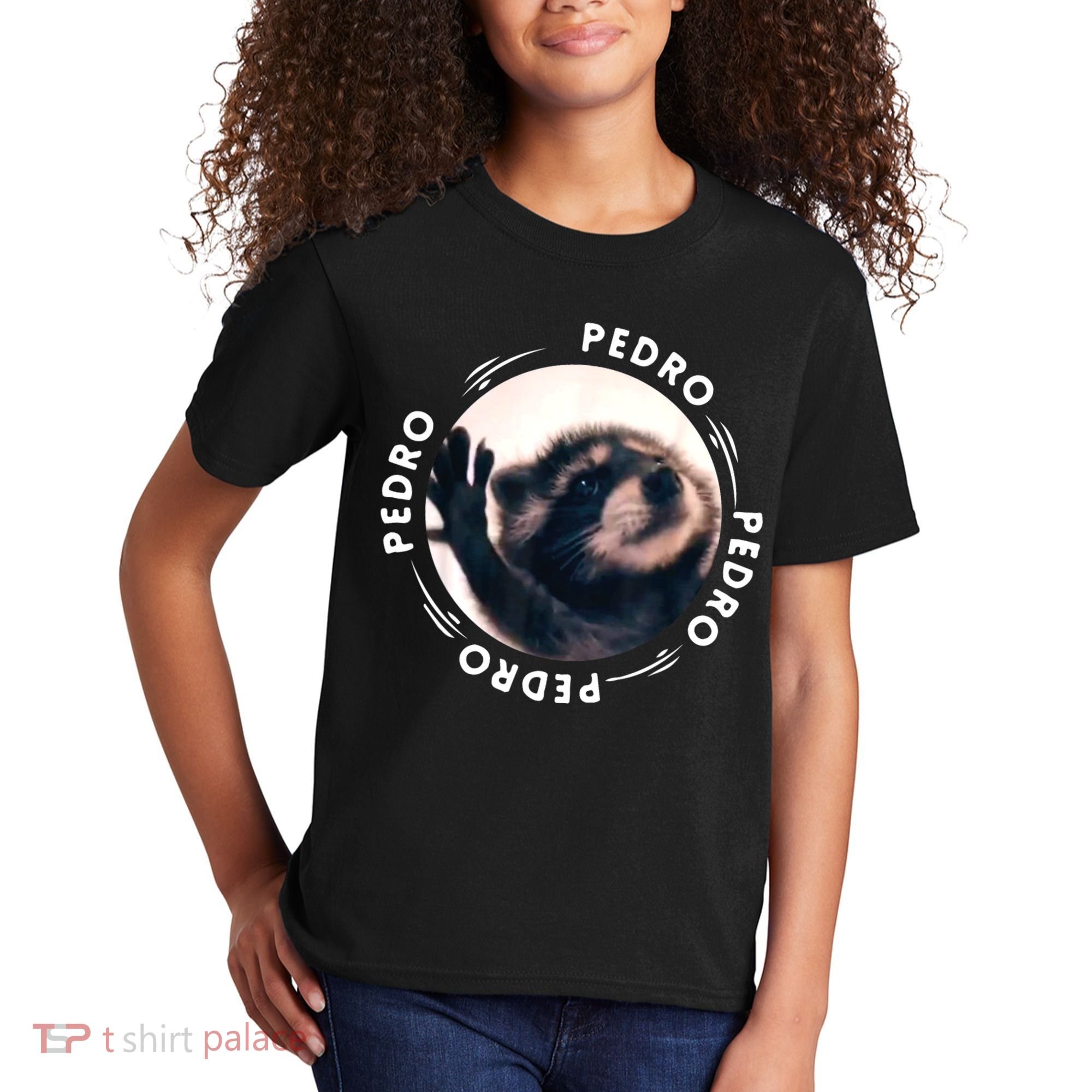 Pedro Dancing Raccoon Pedro Pedro Dancing Raccoon Meme Kids T-Shirt