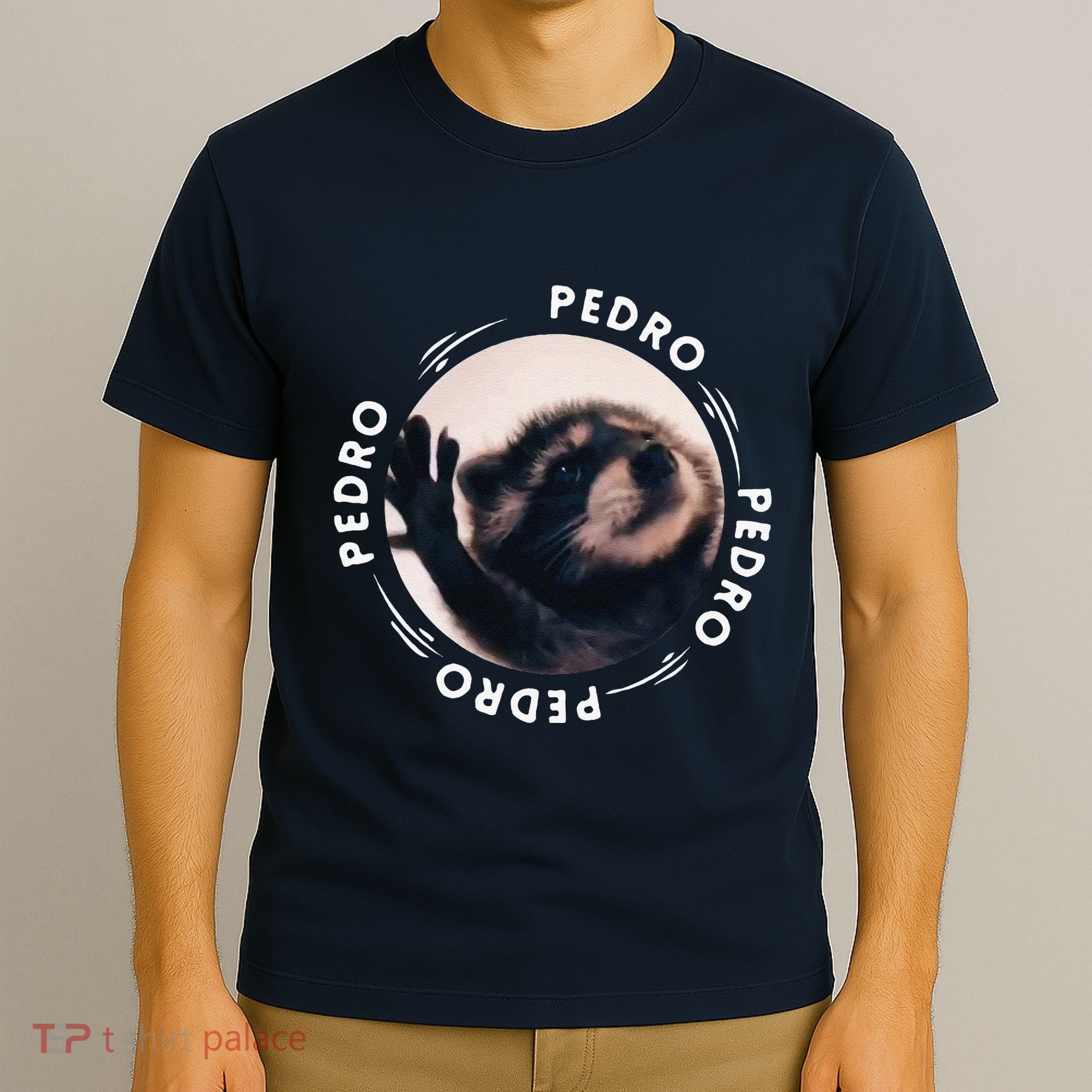 Pedro Dancing Raccoon Pedro Pedro Dancing Raccoon Meme Funny T-Shirt