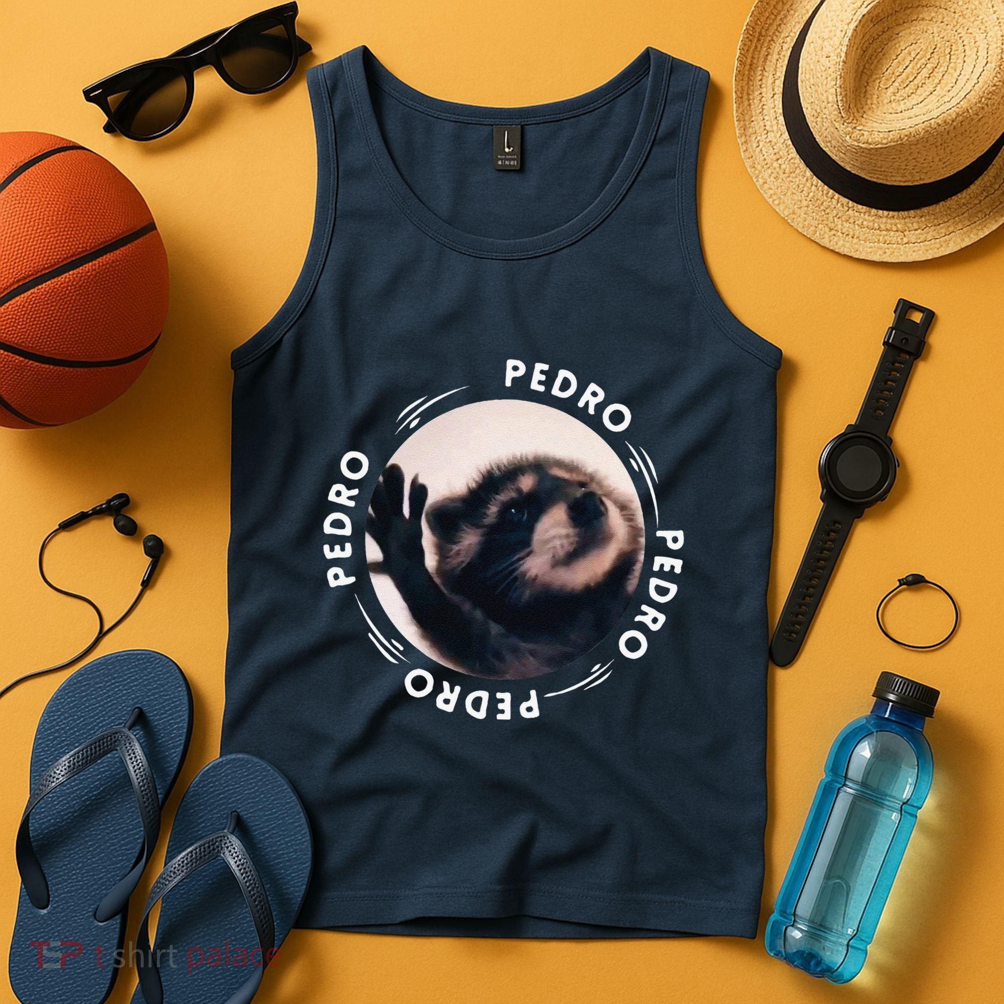 Pedro Dancing Raccoon Pedro Pedro Dancing Raccoon Meme Funny Tank Top