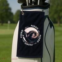 Pedro Dancing Raccoon Pedro Pedro Dancing Raccoon Meme Funny Golf Towel thumb 2