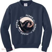 Pedro Dancing Raccoon Pedro Pedro Dancing Raccoon Meme Funny Kids Sweatshirt thumb 0