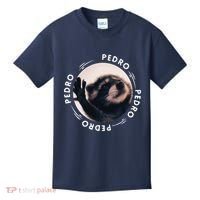 Pedro Dancing Raccoon Pedro Pedro Dancing Raccoon Meme Funny Kids T-Shirt thumb 0