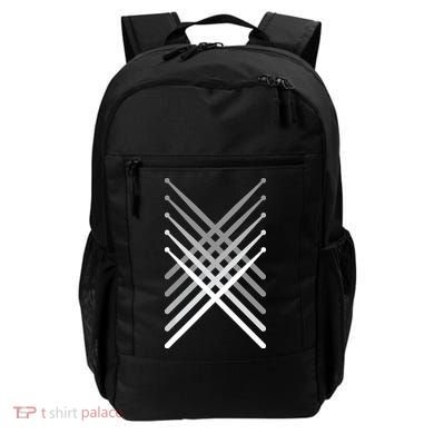 Percussion Drum Sticks Black Backpack
