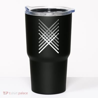 Percussion Drum Sticks Black Tumbler