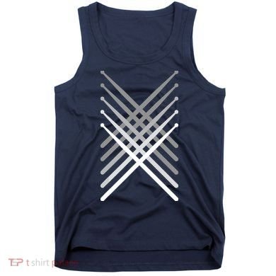 Percussion Drum Sticks Black Tank Top