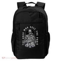 Plague Doctor Sell The Panic Sell The Cure Backpack thumb 0