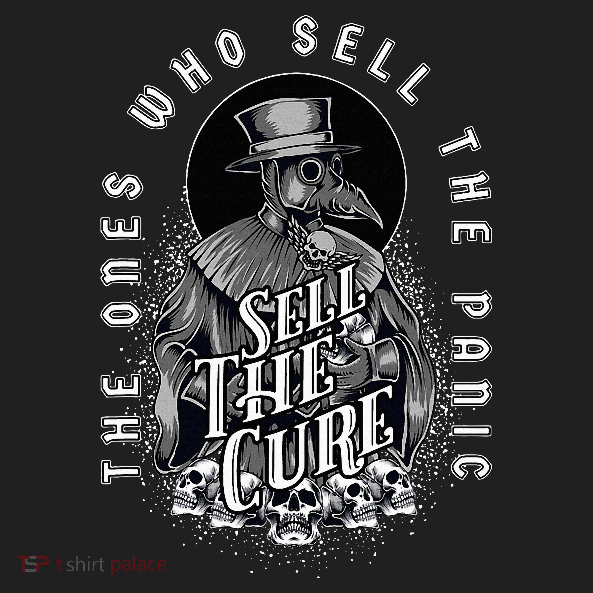 Plague Doctor Sell The Panic Sell The Cure Beanie