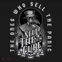 Plague Doctor Sell The Panic Sell The Cure Women's Hoodie thumb 2